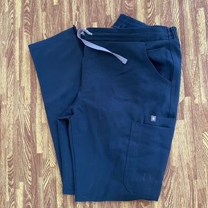 Figs dark harbor pants